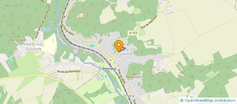 localisation de l'entreprise SCI MEDICALE BOTTIGNACOISE à BOUTIGNY-SUR-ESSONNE