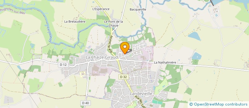 localisation de l'entreprise SCI MEDICALE DE L'ARCHE à LANDEVIEILLE