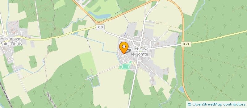 localisation de l'entreprise SCI MEDICALE DE LA POINTE  VILLENEUVE-LE-COMTE