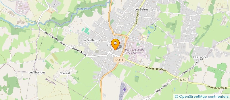 localisation de l'entreprise SCI MEDICALE DE LA SERVE  BRINDAS