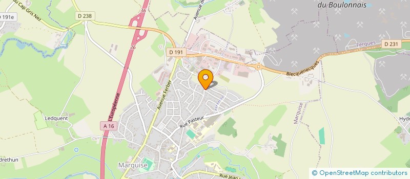 localisation de l'entreprise SCI MEDICALE DES DEUX CAPS  MARQUISE