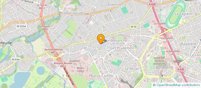 localisation de l'entreprise SCI MEDICALE DES ROSES à TOULOUSE