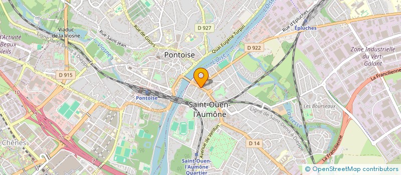 localisation de l'entreprise SCI MEDICALE DU GRAND CERF à SAINT-OUEN-L'AUMONE
