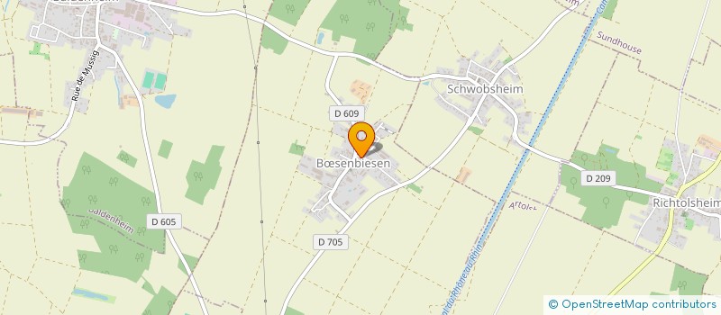 localisation de l'entreprise SCI MEDICALE DU HETRE  BSENBIESEN