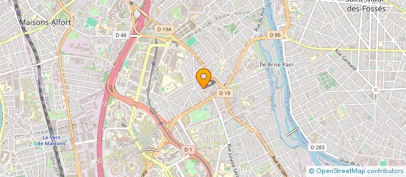 localisation de l'entreprise SCI MEDICALE DU PARC à CRETEIL