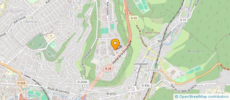 localisation de l'entreprise SCI MEDICALE GRAND MARE  ROUEN