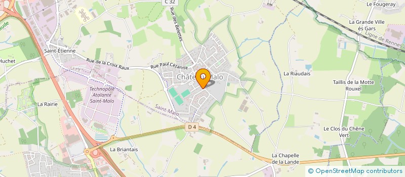 localisation de l'entreprise SCI MEDICASTEL  SAINT-MALO