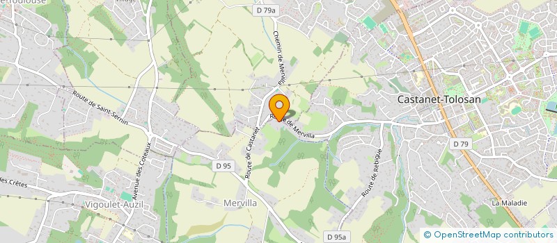 localisation de l'entreprise SCI MEDICAUZEVILLE  MERVILLA