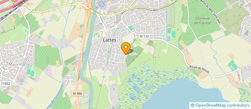 localisation de l'entreprise SCI MEDICIS 1 à LATTES