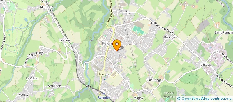 localisation de l'entreprise SCI MEDICIS à REIGNIER-ESERY