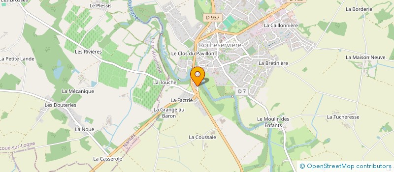 localisation de l'entreprise SCI MEDICIS  ROCHESERVIERE