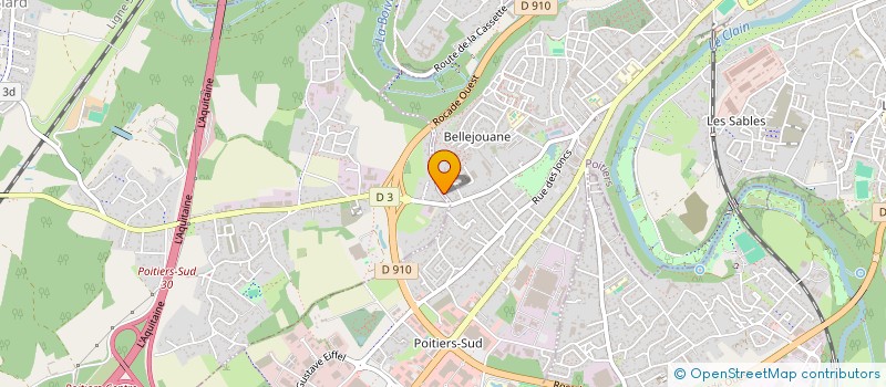 localisation de l'entreprise SCI MEDICIS  POITIERS