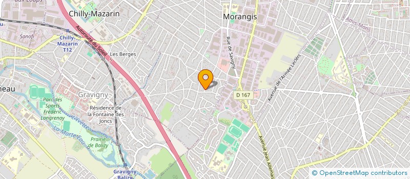 localisation de l'entreprise SCI MEDICIS à MORANGIS