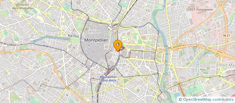 localisation de l'entreprise SCI MEDICO DENTAIRE INVESTISSEMENT à MONTPELLIER