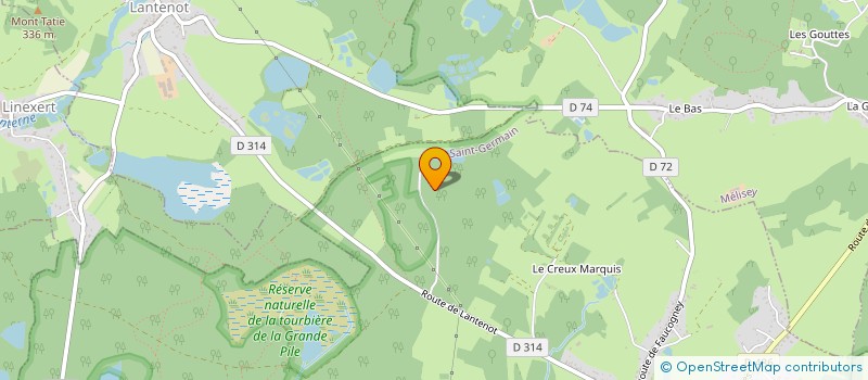 localisation de l'entreprise SCI MEDICOEUR  LANTENOT