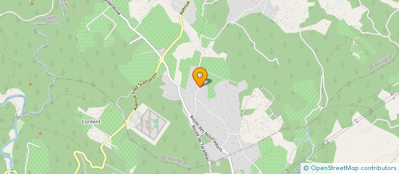 localisation de l'entreprise SCI MEDIEVALE à DRAGUIGNAN