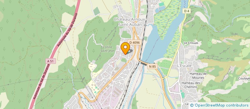 localisation de l'entreprise SCI MEDIFEMMES  CHATEAU-ARNOUX-SAINT-AUBAN