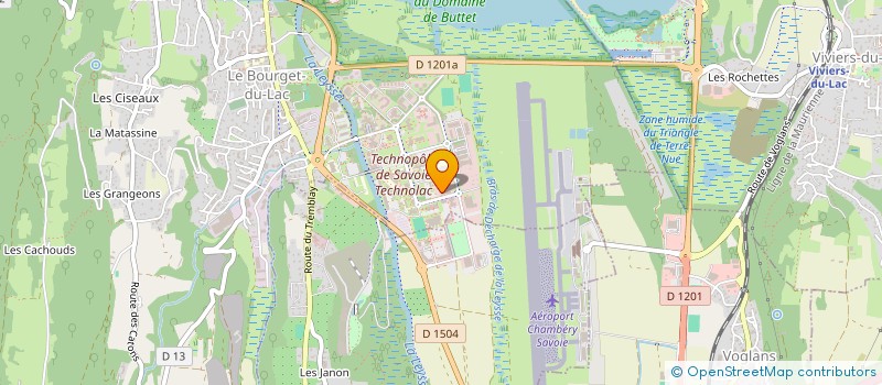 localisation de l'entreprise SCI MEDILAC  LE BOURGET-DU-LAC