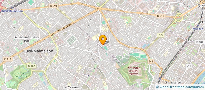 localisation de l'entreprise SCI MEDILE  NANTERRE