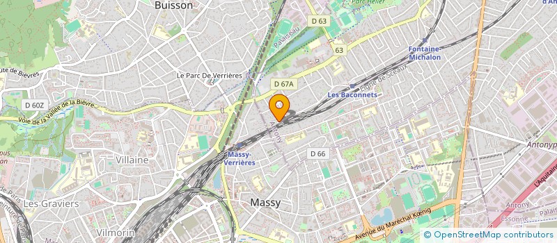 localisation de l'entreprise SCI MEDILECLERC à ANTONY