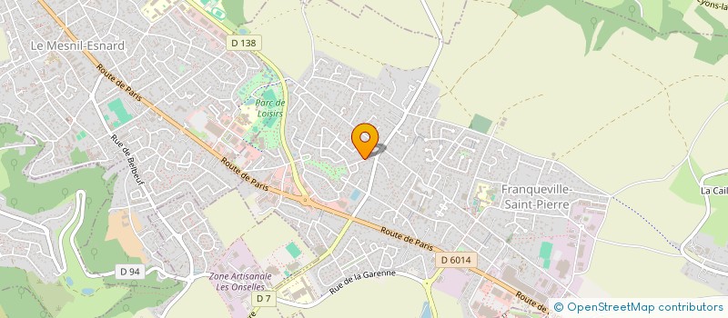 localisation de l'entreprise SCI MEDILU  FRANQUEVILLE-SAINT-PIERRE