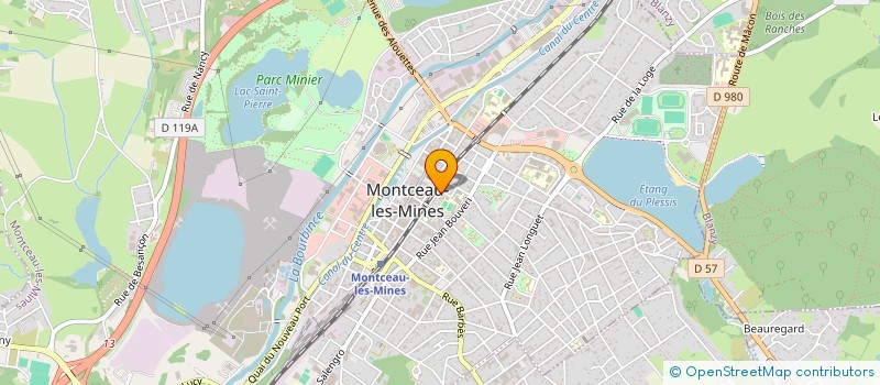 localisation de l'entreprise SCI MEDIMA à MONTCEAU-LES-MINES