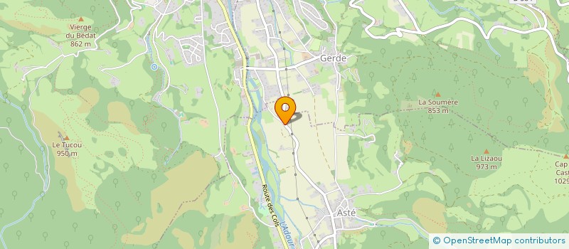 localisation de l'entreprise SCI MEDINA BALZAC  ASTE