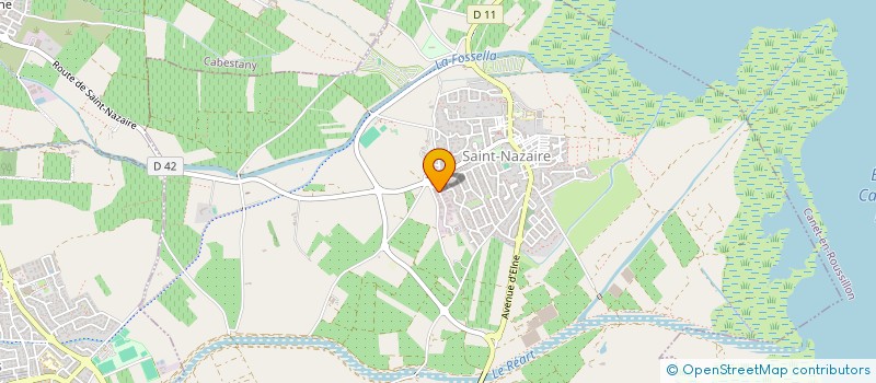 localisation de l'entreprise SCI MEDIPHARMA  SAINT-NAZAIRE