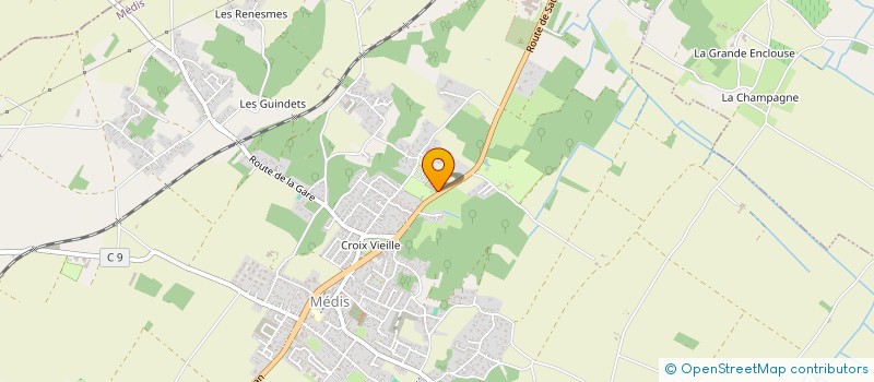 localisation de l'entreprise SCI MEDISMOI  MEDIS