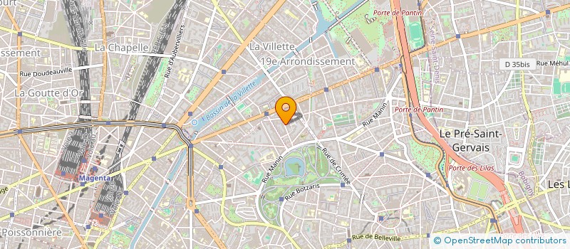 localisation de l'entreprise SCI MEDISON B  PARIS