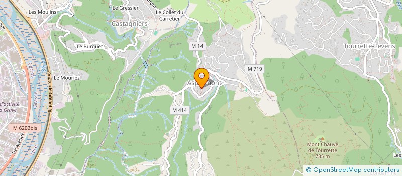 localisation de l'entreprise SCI MEDISOPH à ASPREMONT