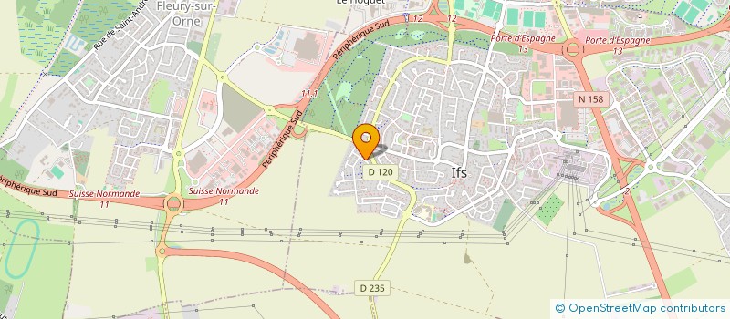 localisation de l'entreprise SCI MEDISSA  IFS