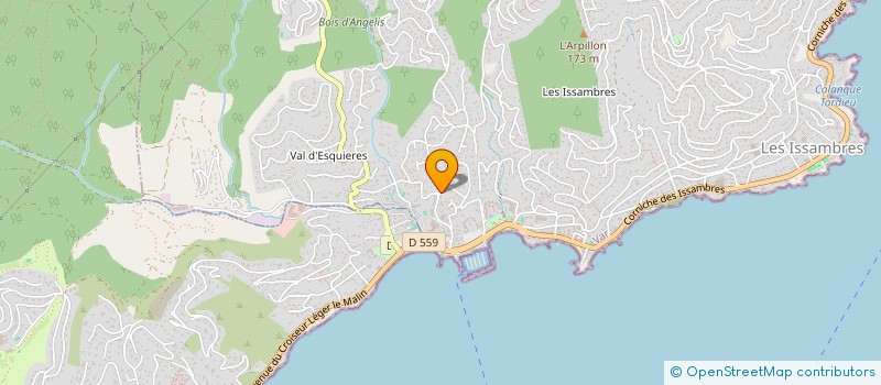 localisation de l'entreprise SCI MEDITER HAUTE GARONNETTE à ROQUEBRUNE-SUR-ARGENS
