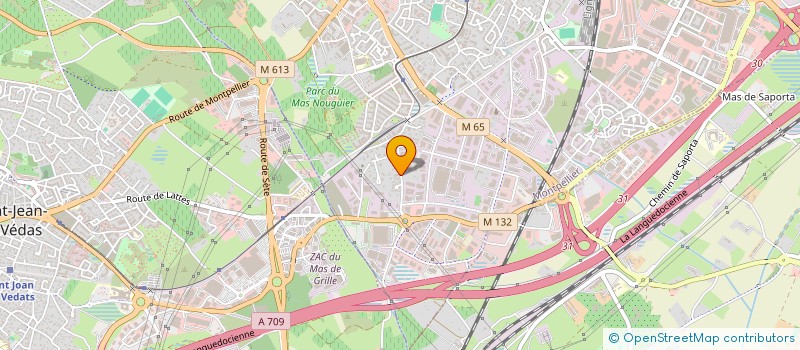 localisation de l'entreprise SCI MEDITERRANEE à MONTPELLIER