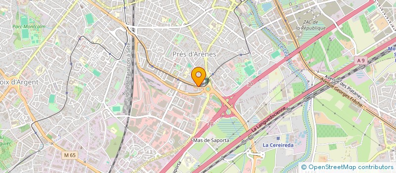 localisation de l'entreprise SCI MEDITERRANEE à MONTPELLIER