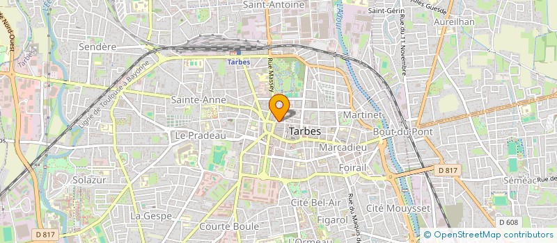 localisation de l'entreprise SCI MEDITERRANEE  TARBES