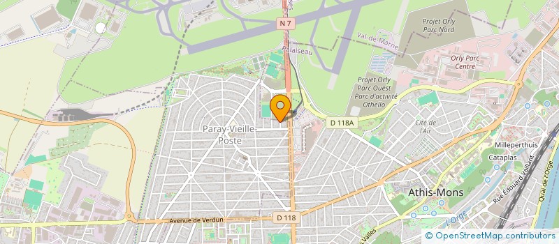 localisation de l'entreprise SCI MEDITERRANEE à PARAY-VIEILLE-POSTE