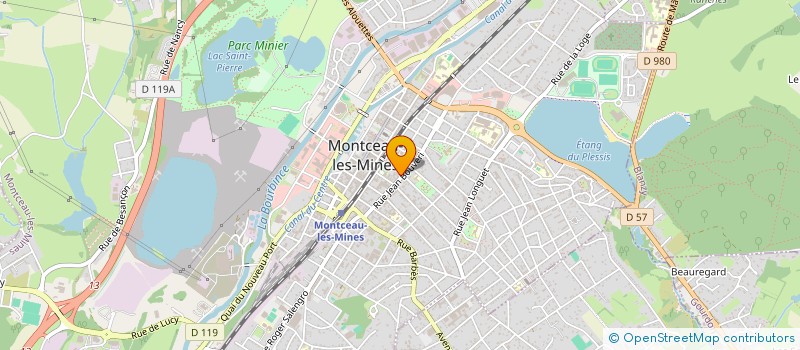 localisation de l'entreprise SCI MEDITERRANEE à MONTCEAU-LES-MINES