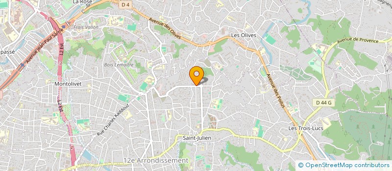 localisation de l'entreprise SCI MEDITERRANEE à MARSEILLE