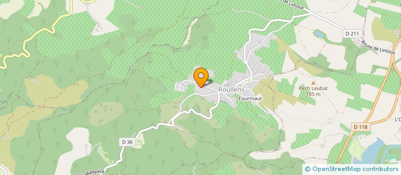 localisation de l'entreprise SCI MEDITERRANEE  ROULLENS