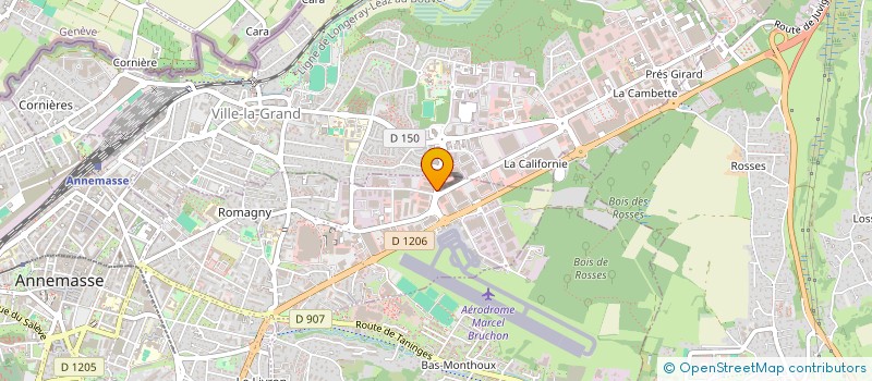 localisation de l'entreprise SCI MEDITO à ANNEMASSE