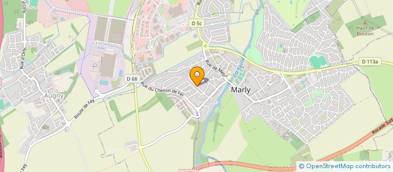localisation de l'entreprise SCI MEDIVAL à MARLY
