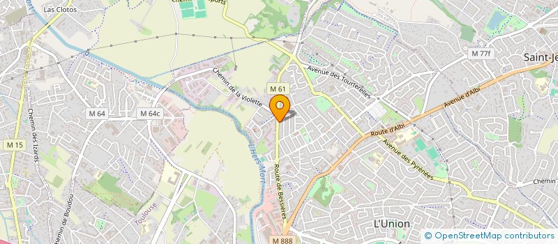 localisation de l'entreprise SCI MEDIVIOLETTES à L'UNION