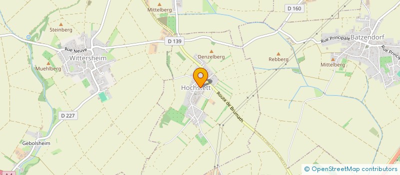 localisation de l'entreprise SCI MEDJA INVESTISSEMENTS  DONNENHEIM