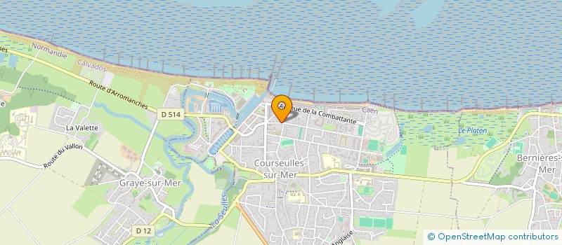 localisation de l'entreprise SCI MEDO à COURSEULLES-SUR-MER
