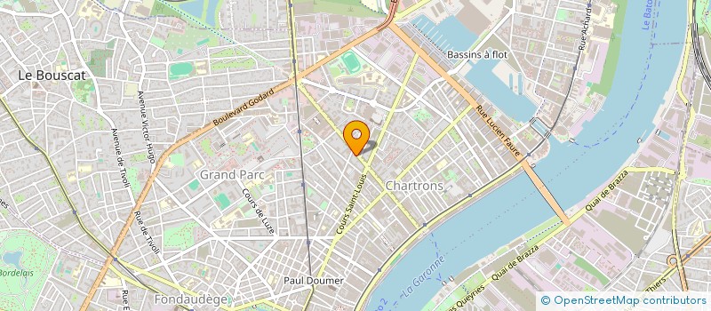 localisation de l'entreprise SCI MEDOC  BORDEAUX