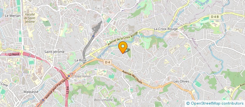 localisation de l'entreprise SCI MEDYA à MARSEILLE