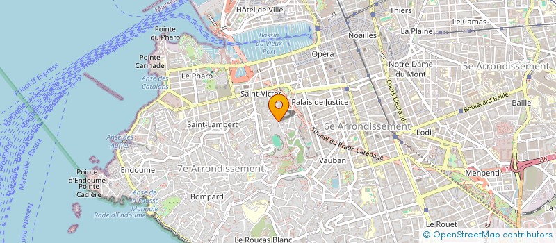 localisation de l'entreprise SCI MEDYF à MARSEILLE