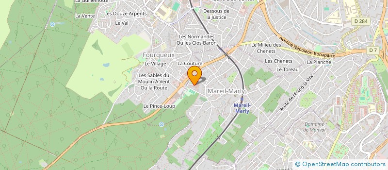 localisation de l'entreprise SCI MEELB à MAREIL-MARLY