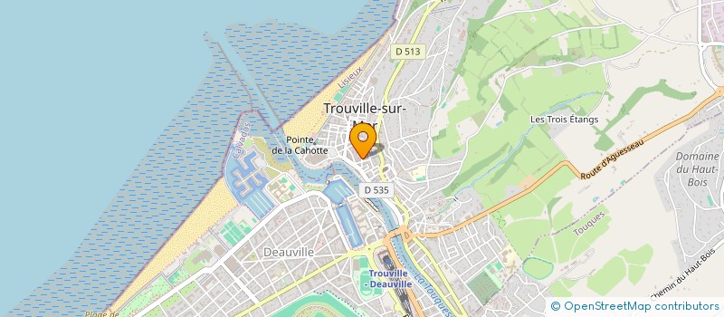localisation de l'entreprise SCI MEESE  TROUVILLE-SUR-MER
